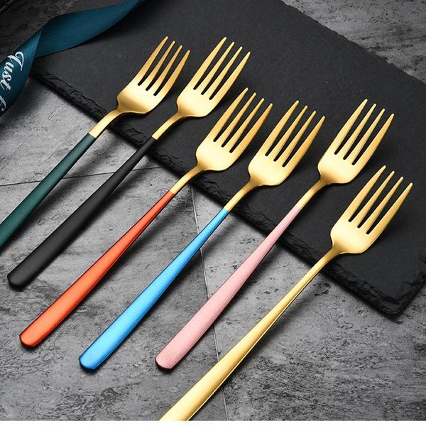 forks korean style household long-handled salad fork steak fruit creative 304 stainless steel tableware
forks korean style household long-handled salad fork steak fruit creative 304 stainless steel tableware