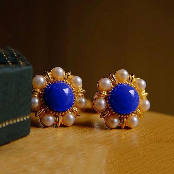 dangle & chandelier designer original ancient gold craftsmanship inlaid pearl sun flower lapis lazuli earrings ladies silver jewelry
dangle & chandelier designer original ancient gold craftsmanship inlaid pearl sun flower lapis lazuli earrings ladies silver jewelry