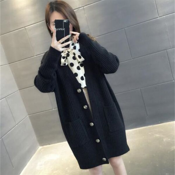 women's knits & tees fdfklak solid cardigan long sleeve knitted sweater women open stitch casual sweaters women invierno 2019 loose jer, White
women's knits & tees fdfklak solid cardigan long sleeve knitted sweater women open stitch casual sweaters women invierno 2019 loose jer, White
