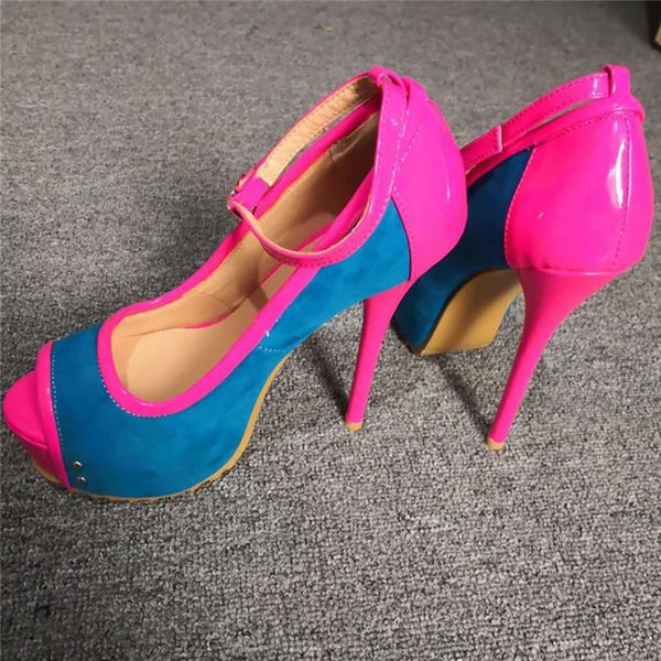 handmade real ps womens stiletto high heels dress shoes patchwork leather peep-toe platform buckle ankle strap summer fashion court pumps d6, Black
handmade real ps womens stiletto high heels dress shoes patchwork leather peep-toe platform buckle ankle strap summer fashion court pumps d6, Black