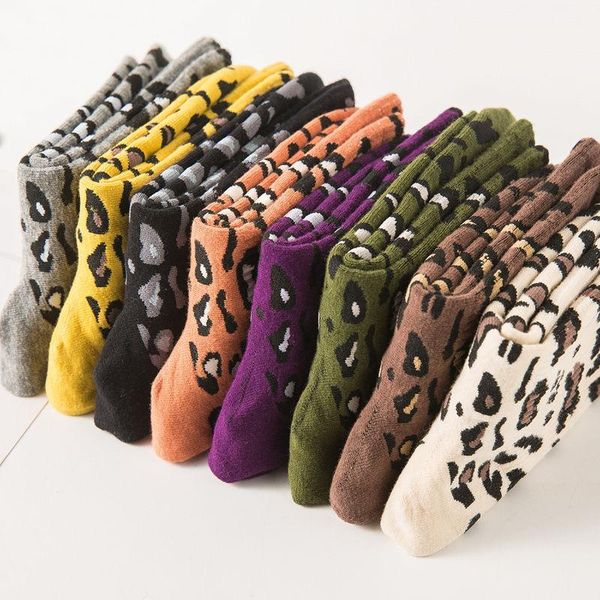men's socks 1 pair leopard print women's tube winter cotton fashion trend wild warm, Black
men's socks 1 pair leopard print women's tube winter cotton fashion trend wild warm, Black