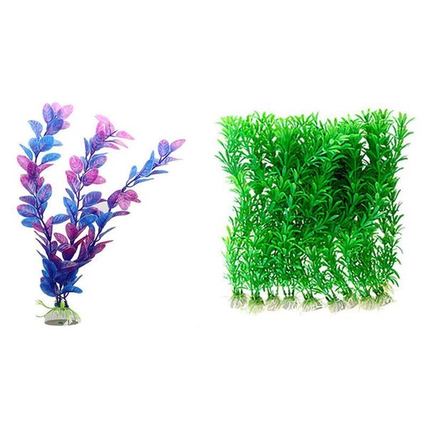 decorations 1 pcs purple blue artificial water plants & 10 aquarium fish tank grass ornament decor
decorations 1 pcs purple blue artificial water plants & 10 aquarium fish tank grass ornament decor