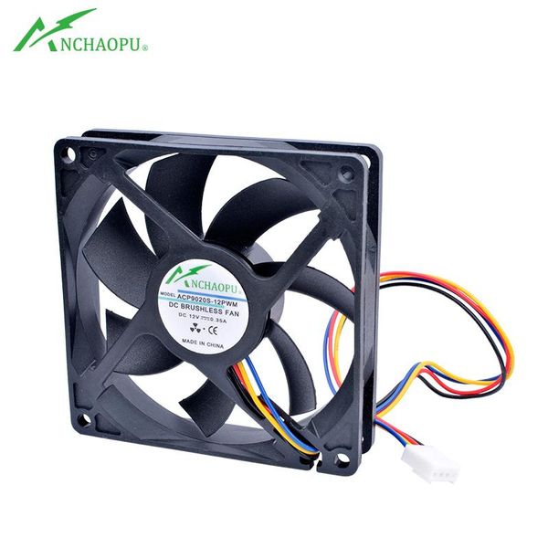 acp-9020s-12pwm 9cm 92mm fan 92x92x20mm dc12v 0.35a 4 lines pwm speed control cooling for pc case cpu fans & coolings
acp-9020s-12pwm 9cm 92mm fan 92x92x20mm dc12v 0.35a 4 lines pwm speed control cooling for pc case cpu fans & coolings