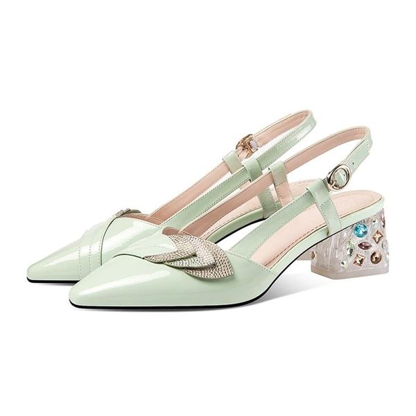 big size cow leather high heels rhinestone crystal back strap summer shoes concise casual office lady women sandals, Black
big size cow leather high heels rhinestone crystal back strap summer shoes concise casual office lady women sandals, Black