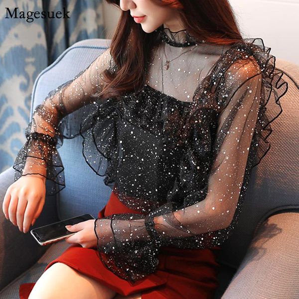 autumn chiffon long sleeve shirt women blouses 2021 fashion sequin ruffled shirts lace ladies vrouwen 0784 30 women's &, White
autumn chiffon long sleeve shirt women blouses 2021 fashion sequin ruffled shirts lace ladies vrouwen 0784 30 women's &, White