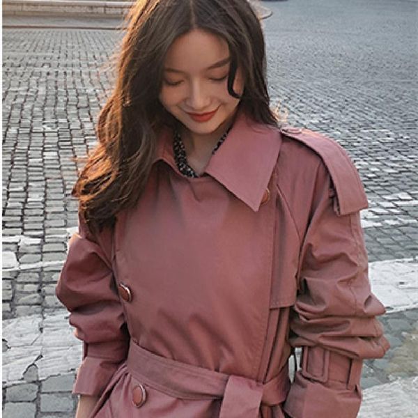 women's trench coats 2021 autumn woman windbreaker coat female multiple ways to wear jacket lady double breasted outerwear girl lapel o, Tan;black
women's trench coats 2021 autumn woman windbreaker coat female multiple ways to wear jacket lady double breasted outerwear girl lapel o, Tan;black