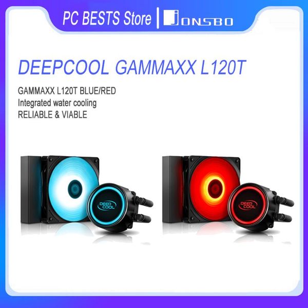 l120 v2 blue/red cpu integrated water-cooled computer cooler 120mm 4pin quiet fan for intel amd liquid cooling fans & coolings
l120 v2 blue/red cpu integrated water-cooled computer cooler 120mm 4pin quiet fan for intel amd liquid cooling fans & coolings