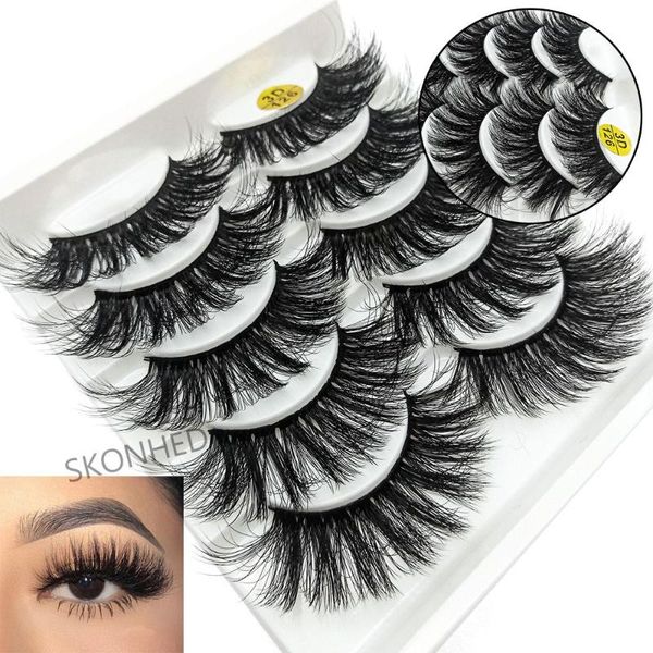 false eyelashes skonhed 5 pairs 3d faux mink hair wispy fluffy long lashes natural handmade eye makeup crisscross
false eyelashes skonhed 5 pairs 3d faux mink hair wispy fluffy long lashes natural handmade eye makeup crisscross