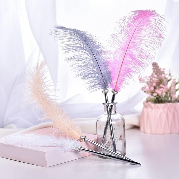 ballpoint pens creative color metal feather pen 1.78mm black ink retro for wedding writing signature supplies school stationery, Blue;orange
ballpoint pens creative color metal feather pen 1.78mm black ink retro for wedding writing signature supplies school stationery, Blue;orange