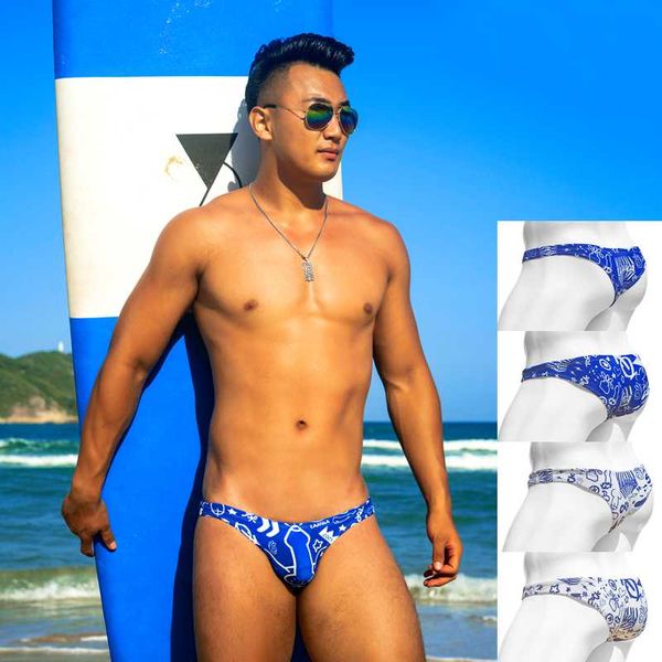 print tight low waist half pack hip triangle swimwear summer men bikini briefs swimsuits surf swimming trunks men's shorts, White;black
print tight low waist half pack hip triangle swimwear summer men bikini briefs swimsuits surf swimming trunks men's shorts, White;black