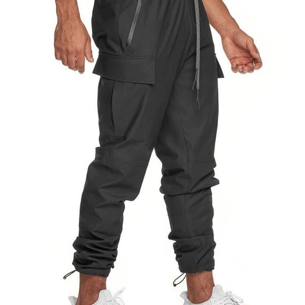 men's fashion leisure sports fitness overalls trousers quick-drying jogging hiking high stretch pants 3b9t, Black
men's fashion leisure sports fitness overalls trousers quick-drying jogging hiking high stretch pants 3b9t, Black