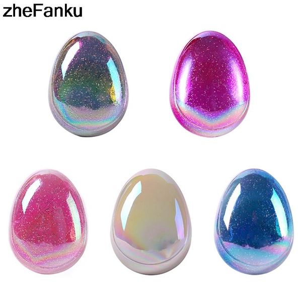 1pc anti-static salon comb egg shape glitter massage hairbrush hair styling tools smoothing 8.5*6.5*4cm brushes, Silver
1pc anti-static salon comb egg shape glitter massage hairbrush hair styling tools smoothing 8.5*6.5*4cm brushes, Silver