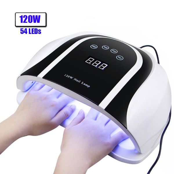 nail dryers pro 120w uv lamp led high power for nails all gel polish dryer auto sensor sun light art manicure tools
nail dryers pro 120w uv lamp led high power for nails all gel polish dryer auto sensor sun light art manicure tools