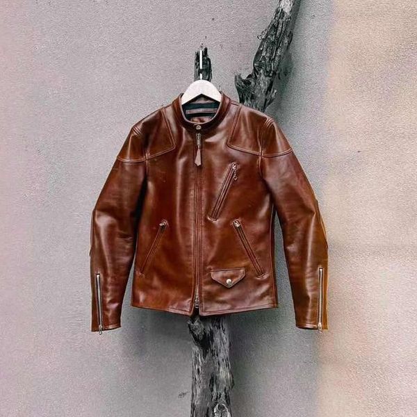 men's leather & faux cdj499 cidu asian size super heavy genuine argentine cow slim classic cowhide stylish rider jacket, Black
men's leather & faux cdj499 cidu asian size super heavy genuine argentine cow slim classic cowhide stylish rider jacket, Black