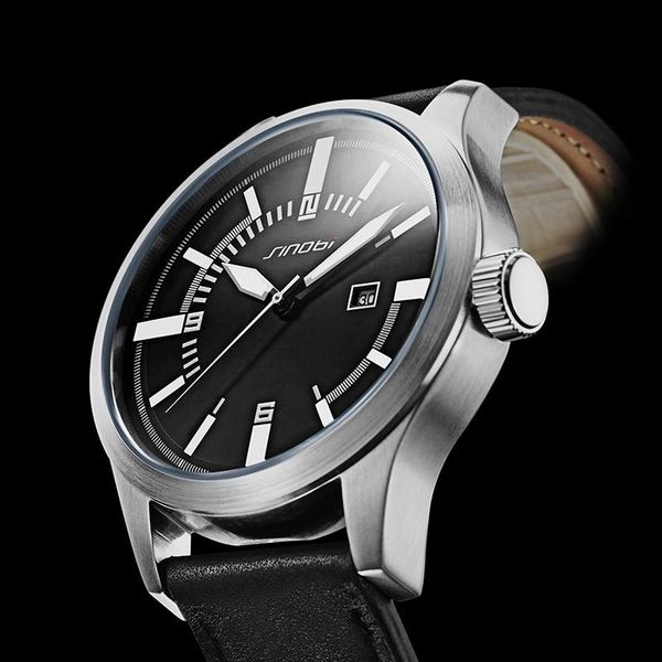 wristwatches sinobi men's watches quality stainless steel sports waterproof luminous watch man auto date clock relojes hombre, Slivery;brown
wristwatches sinobi men's watches quality stainless steel sports waterproof luminous watch man auto date clock relojes hombre, Slivery;brown