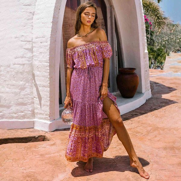 casual dresses summer women vintage floral print off the shoulder dress boho beach female vestido u24c, Black;gray
casual dresses summer women vintage floral print off the shoulder dress boho beach female vestido u24c, Black;gray