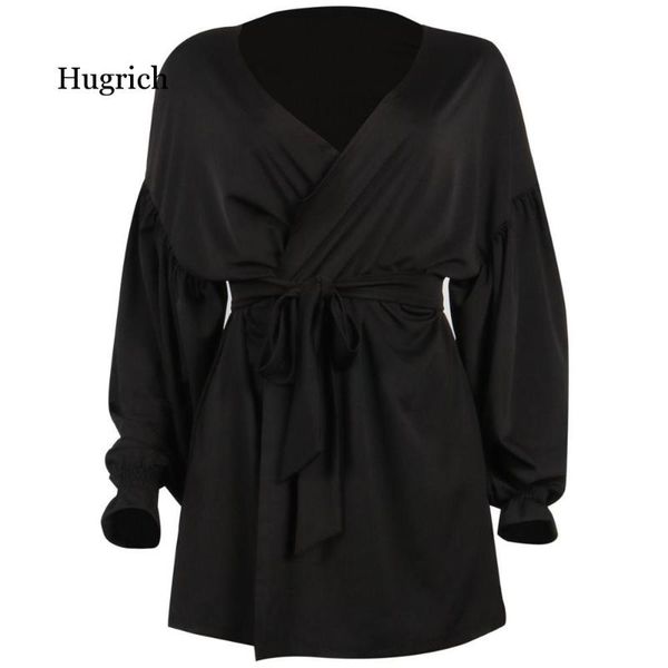 casual dresses autumn deep v-neck loose short black shirt dress women long lantern sleeve swing office lady party elegant, Black;gray
casual dresses autumn deep v-neck loose short black shirt dress women long lantern sleeve swing office lady party elegant, Black;gray