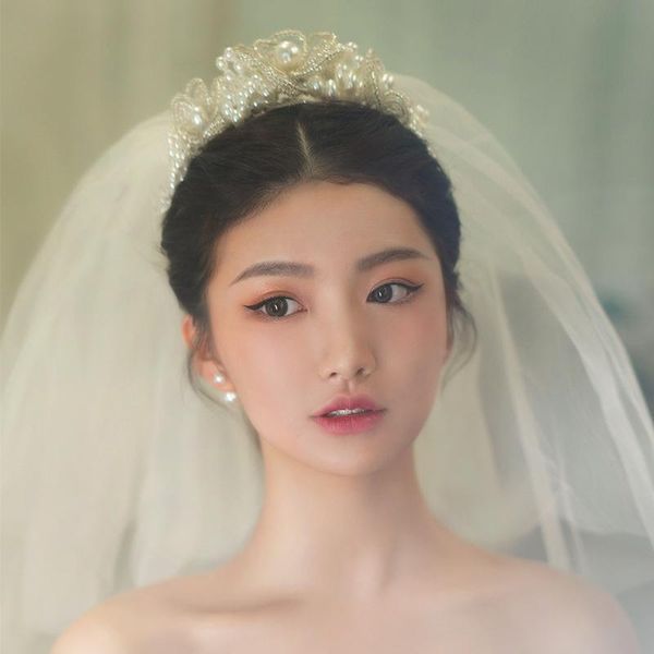 headpieces bridal crown headdress rhinestone zircon headband light luxury wedding accessories, Silver
headpieces bridal crown headdress rhinestone zircon headband light luxury wedding accessories, Silver