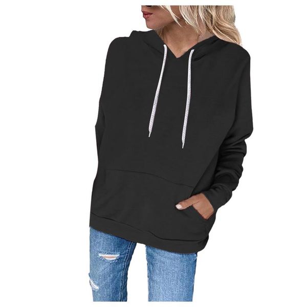 women's hoodies & sweatshirts 2021 spring autumn oversized women solid color long sleeve pullover female sweatshirt with hood sweat pol, Black
women's hoodies & sweatshirts 2021 spring autumn oversized women solid color long sleeve pullover female sweatshirt with hood sweat pol, Black