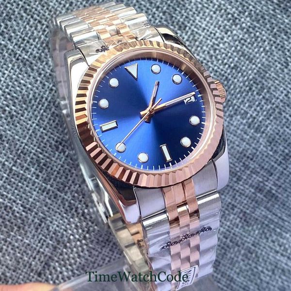 wristwatches rose gold 36mm/39mm automatic mens watch nh35/miyota8215 sapphire glass blue dial sunburst date window oyster/jubilee bracelet, Slivery;brown
wristwatches rose gold 36mm/39mm automatic mens watch nh35/miyota8215 sapphire glass blue dial sunburst date window oyster/jubilee bracelet, Slivery;brown
