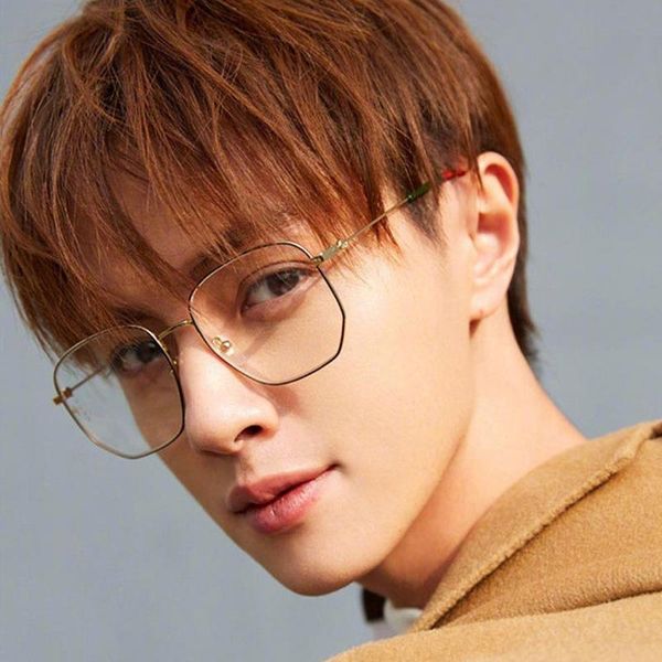 fashion sunglasses frames eyeglasses framesanti-blue light metal women men clear lens glasses fake irregular optical frame, Black
fashion sunglasses frames eyeglasses framesanti-blue light metal women men clear lens glasses fake irregular optical frame, Black