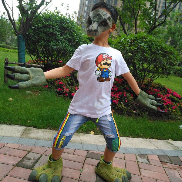 Dinosaur Claw Gloves Simulation Dinosaur Toy Hand Cosplay Halloween Party Kid Trick Prop Prank Toy for Kids Puppets Toys Gifts
Dinosaur Claw Gloves Simulation Dinosaur Toy Hand Cosplay Halloween Party Kid Trick Prop Prank Toy for Kids Puppets Toys Gifts