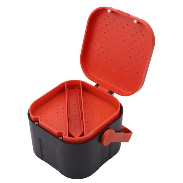 fishing accessories 9.5*9.5*7.5cm 5 compartments plastic double layer earthworm worm bait lure tackle box with clip
fishing accessories 9.5*9.5*7.5cm 5 compartments plastic double layer earthworm worm bait lure tackle box with clip