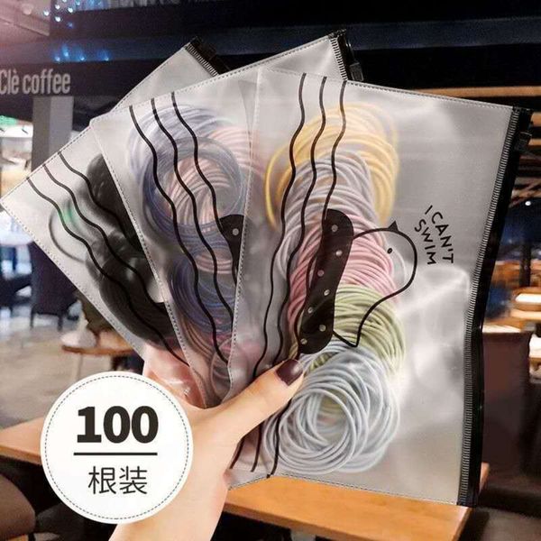 hair rubber bandshair bands100 pieces of korean simple 02 hairring no seam basic binding elastic hair straight head rope, Pink
hair rubber bandshair bands100 pieces of korean simple 02 hairring no seam basic binding elastic hair straight head rope, Pink