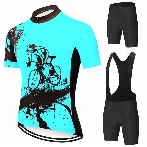cycling clothing men's road bike jersey set summer mtb pro team clothes short sleeve uniform triathlon ropa ciclismo racing sets, Black;blue
cycling clothing men's road bike jersey set summer mtb pro team clothes short sleeve uniform triathlon ropa ciclismo racing sets, Black;blue