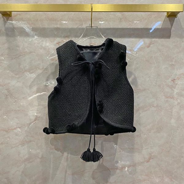 women's tanks & camis elegant sweet woolen for women spring 2021 hairball tassel design short black tank wool vests, White
women's tanks & camis elegant sweet woolen for women spring 2021 hairball tassel design short black tank wool vests, White