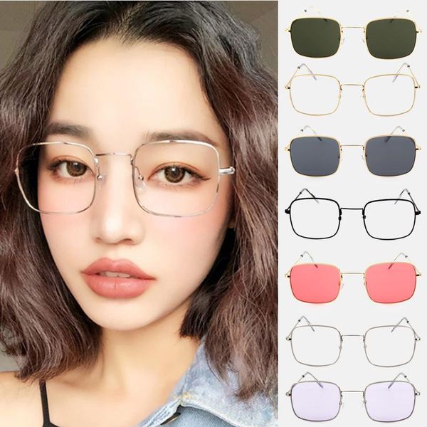 sunglasses small square european and american trend men women street s transparent ocean, White;black
sunglasses small square european and american trend men women street s transparent ocean, White;black