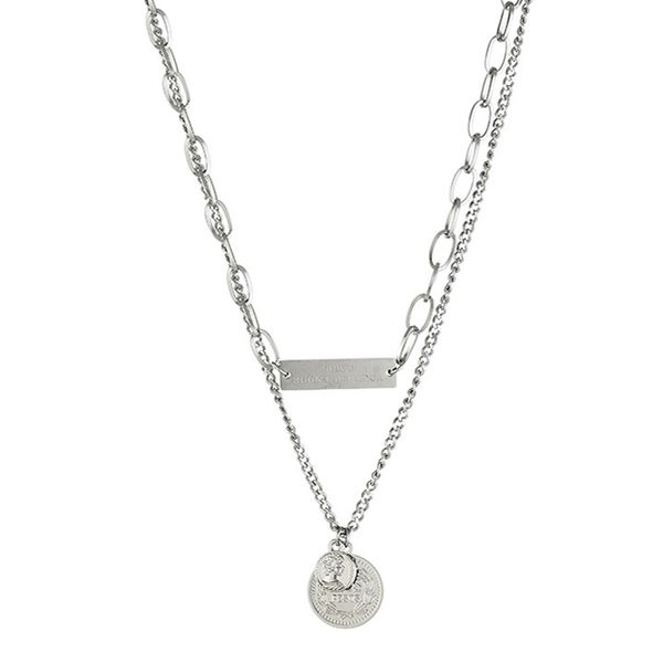 xianlan087 europe and the united states, like ins cold wind double necklace female hip-hop small red tide pendant accessories desi, Silver
xianlan087 europe and the united states, like ins cold wind double necklace female hip-hop small red tide pendant accessories desi, Silver