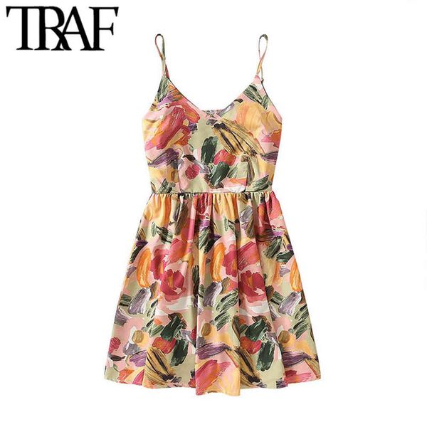 traf women chic fashion graffiti print pleated mini dress vintage sleeveless backless elastic female dresses vestidos mujer 210415, Black;gray
traf women chic fashion graffiti print pleated mini dress vintage sleeveless backless elastic female dresses vestidos mujer 210415, Black;gray