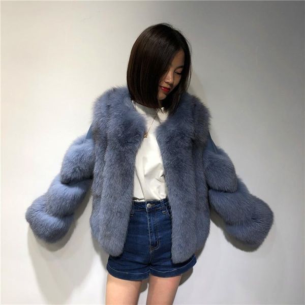 women's fur & faux sleeve 2021 whole skin short style korean grass coat heel sheep showing thin waist, Black
women's fur & faux sleeve 2021 whole skin short style korean grass coat heel sheep showing thin waist, Black