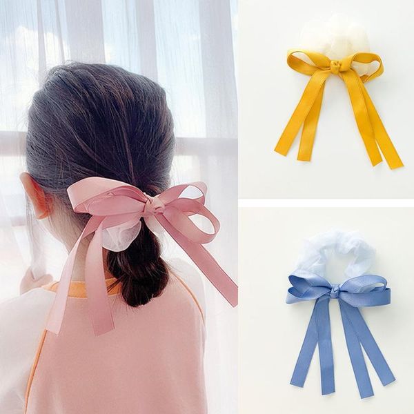 bow hair ties for children sweet accessory rings cute ribbon headdress rope ponytail band elastics accessories, Slivery;white
bow hair ties for children sweet accessory rings cute ribbon headdress rope ponytail band elastics accessories, Slivery;white