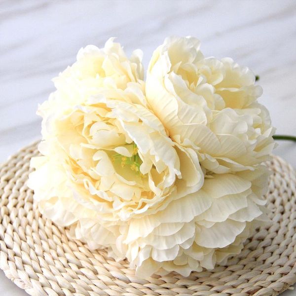 decorative flowers & wreaths artificial fake peony bridal bouquet floral wedding party home decor art
decorative flowers & wreaths artificial fake peony bridal bouquet floral wedding party home decor art