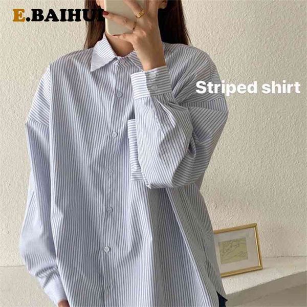ebaihui blue striped shirts preppy ofiice laies women fashion long sleeve autumn blouses casual vintage button 210522, White
ebaihui blue striped shirts preppy ofiice laies women fashion long sleeve autumn blouses casual vintage button 210522, White