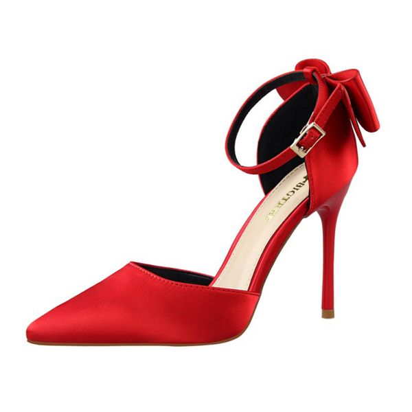 sandals high ladies 2021 summer fashion women's shoes fine heel shallow mouth pointed satin bow word strap sandals, Black
sandals high ladies 2021 summer fashion women's shoes fine heel shallow mouth pointed satin bow word strap sandals, Black