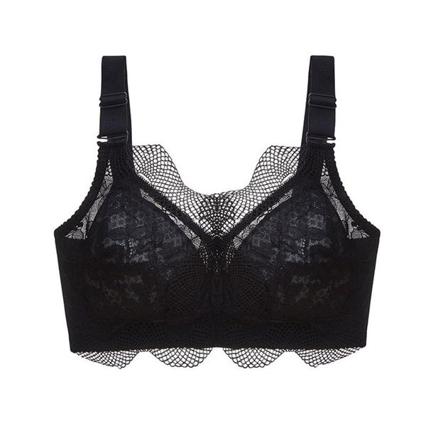 bustiers & corsets summer lace large size ultra-thin breathable no steel ring bra can be plugged in to gather big breasts show small lingeri, Black;white
bustiers & corsets summer lace large size ultra-thin breathable no steel ring bra can be plugged in to gather big breasts show small lingeri, Black;white