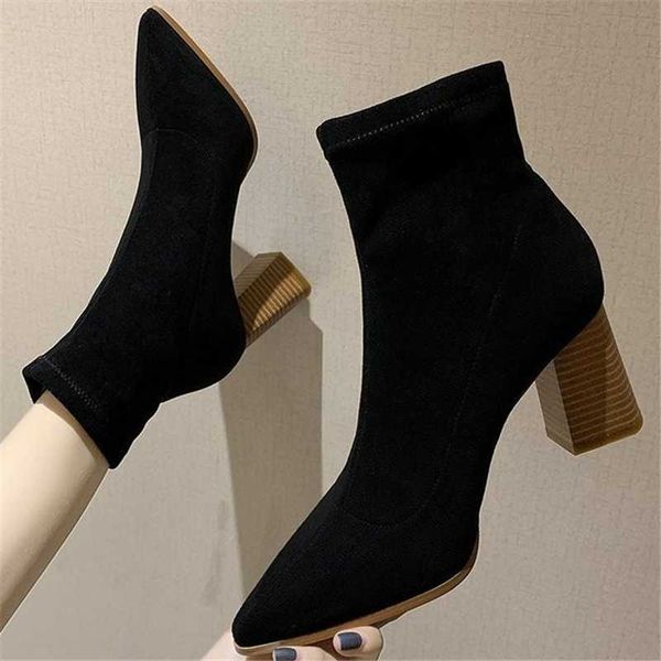 boots autumn winter women ankle 2021 fashion suede set foot pointed round head toe sizes 35-40, Black
boots autumn winter women ankle 2021 fashion suede set foot pointed round head toe sizes 35-40, Black