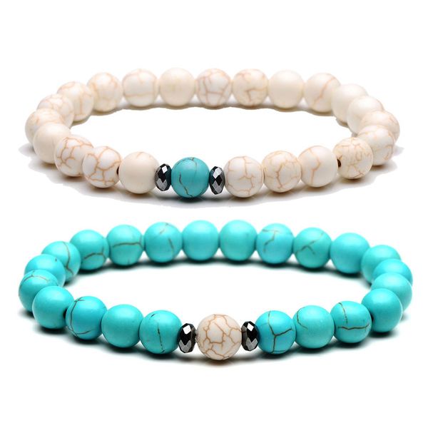 8mm distance strands bracelet for women couples classic natural black matte blue turquoises beaded stone bracelets men jewelry
8mm distance strands bracelet for women couples classic natural black matte blue turquoises beaded stone bracelets men jewelry