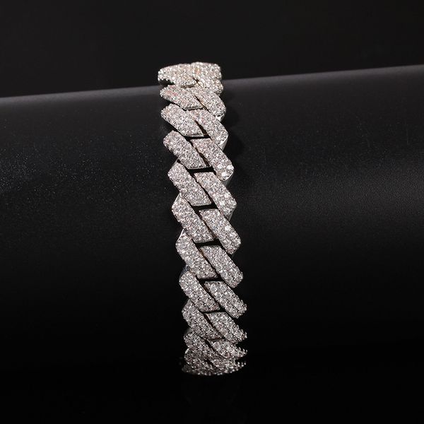 hip hop + cubic zirconia bling iced out gold silver open lock seamless cuban miami link chain bracelet for men rapper jewlery, Black
hip hop + cubic zirconia bling iced out gold silver open lock seamless cuban miami link chain bracelet for men rapper jewlery, Black
