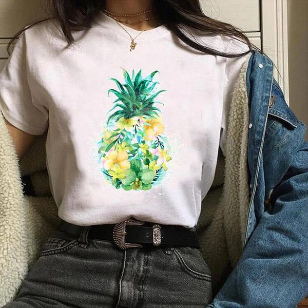 print clothing graphic watercolor womens t shirts pineapple fashion cute trend clothes tees female shirt, White
print clothing graphic watercolor womens t shirts pineapple fashion cute trend clothes tees female shirt, White