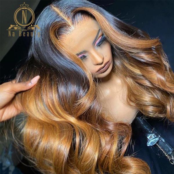 lace wigs blonde highlight 13x6 front human hair hd transparent wig brazilian body wave ombre colored nabeauty 250, Black;brown
lace wigs blonde highlight 13x6 front human hair hd transparent wig brazilian body wave ombre colored nabeauty 250, Black;brown