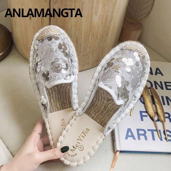slippers 2021 women's loafers slip on sequins flats shoes ladies slingbacks mules cap toe outdoor summer breathable, Black
slippers 2021 women's loafers slip on sequins flats shoes ladies slingbacks mules cap toe outdoor summer breathable, Black