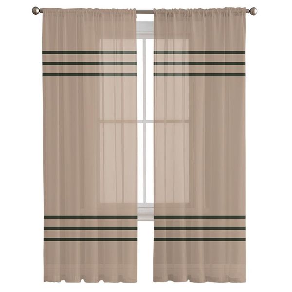 curtain & drapes retro brown stripes sheer curtains bedroom decoration kitchen tulle for living room
curtain & drapes retro brown stripes sheer curtains bedroom decoration kitchen tulle for living room