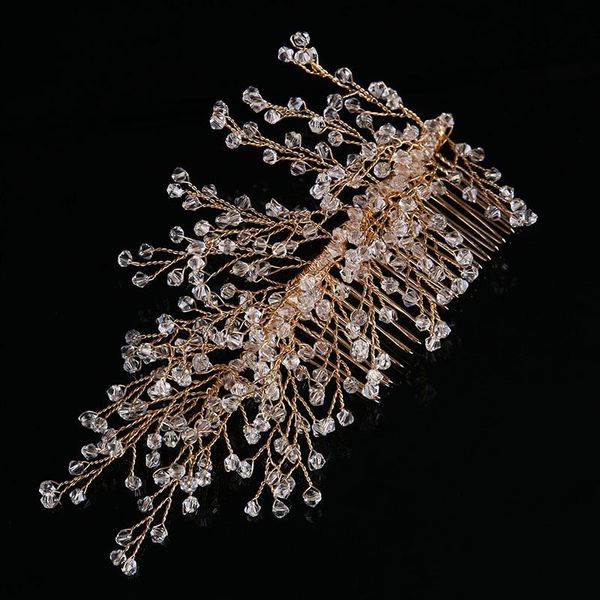 hair clips & barrettes bridal wedding comb, copper wire and crystal rhinestones for women ea, Golden;silver
hair clips & barrettes bridal wedding comb, copper wire and crystal rhinestones for women ea, Golden;silver