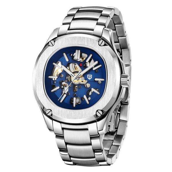 wristwatches pagani design pd-1660 mens mechanical automatic men stainless steel watches fashion brands, Slivery;brown
wristwatches pagani design pd-1660 mens mechanical automatic men stainless steel watches fashion brands, Slivery;brown