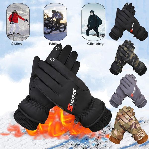ski gloves men women winter windproof thermal warm touchscreen full finger waterproof outdoor skiing telefingers mittens#g4
ski gloves men women winter windproof thermal warm touchscreen full finger waterproof outdoor skiing telefingers mittens#g4