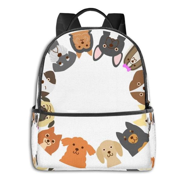 backpack classical simple women men canvas backpacks school bag for teenagers girls boy cats and dogs circle lapback pack travel
backpack classical simple women men canvas backpacks school bag for teenagers girls boy cats and dogs circle lapback pack travel
